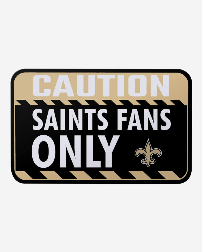 New Orleans Saints Caution Sign FOCO - FOCO.com