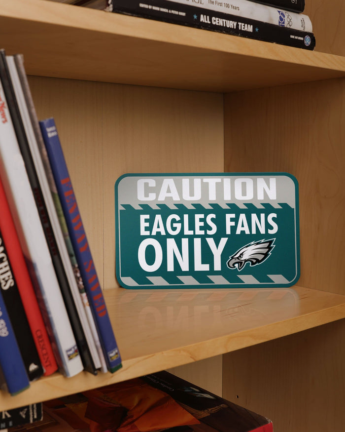 Philadelphia Eagles Caution Sign FOCO - FOCO.com