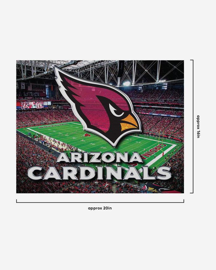 Arizona Cardinals Canvas Wall Sign FOCO - FOCO.com