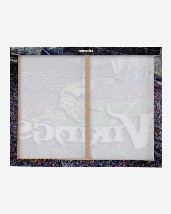 Minnesota Vikings Canvas Wall Sign FOCO - FOCO.com
