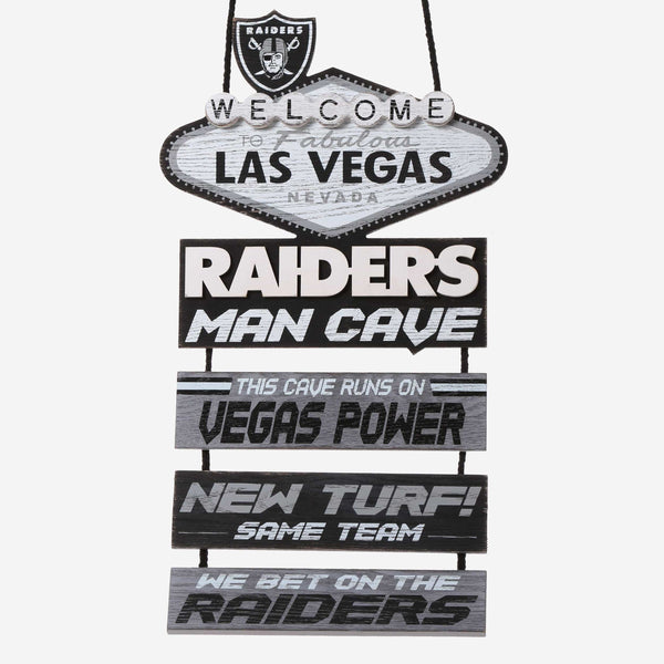 Las Vegas Raiders City Series Mancave Sign FOCO