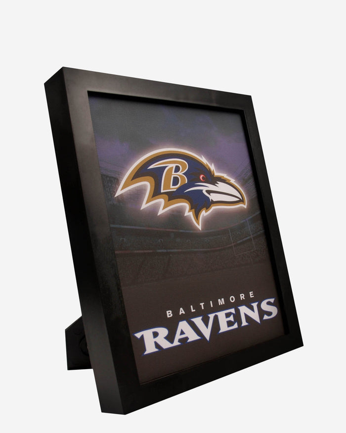 Baltimore Ravens Glow Wall Sign FOCO - FOCO.com