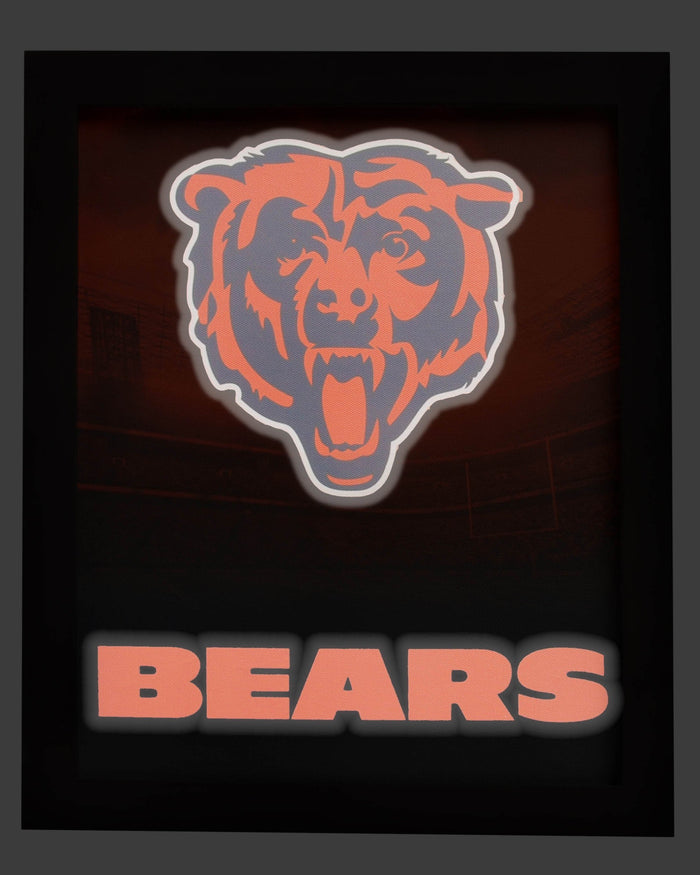 Chicago Bears Glow Wall Sign FOCO - FOCO.com