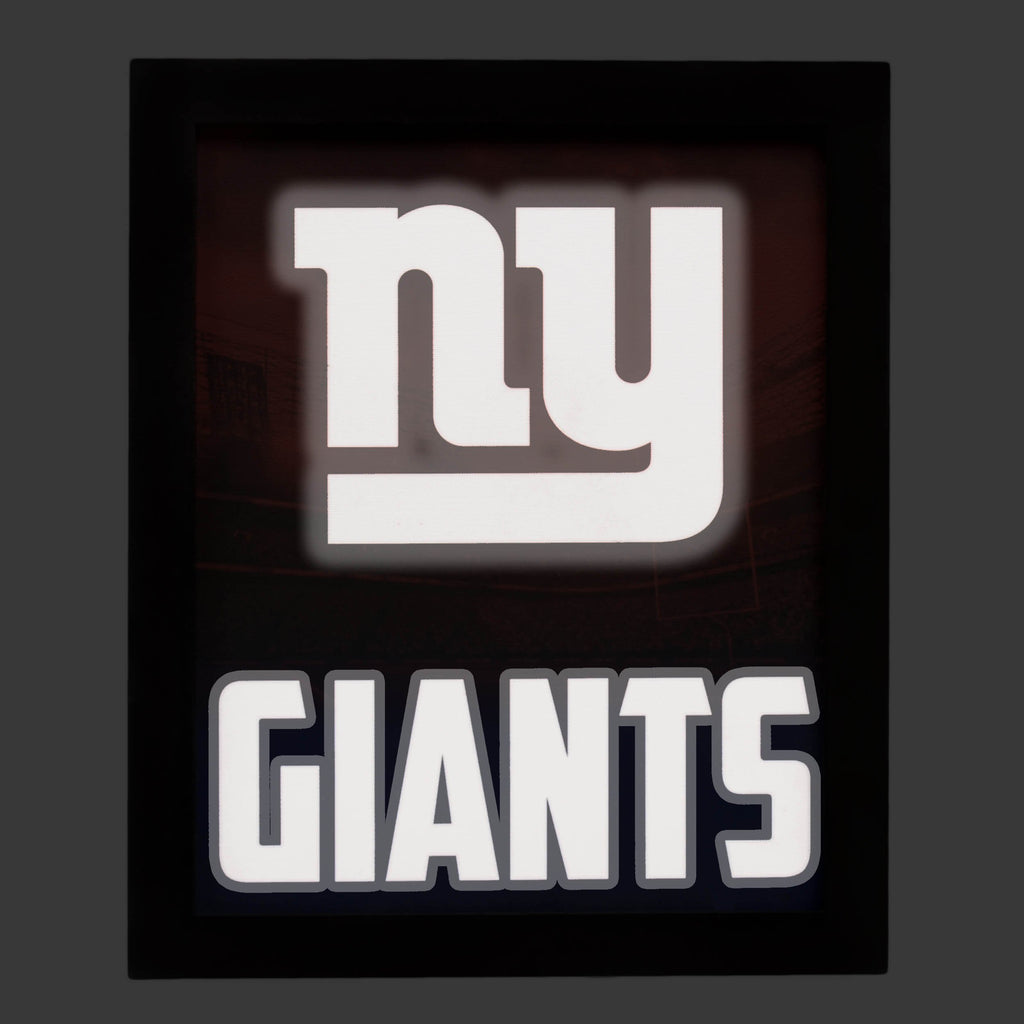 New York Giants Glow Wall Sign FOCO