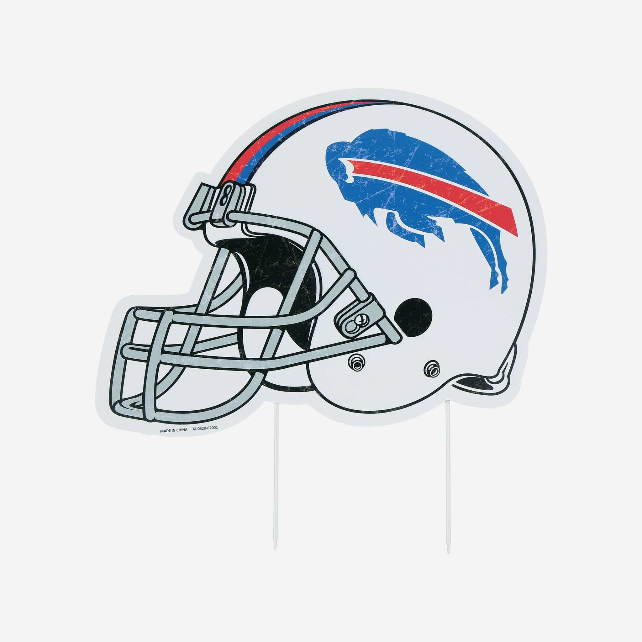 buffalo bulls football uniforms helmet horn Buffalo Bills Home Field Stake Helmet Sign FOCO