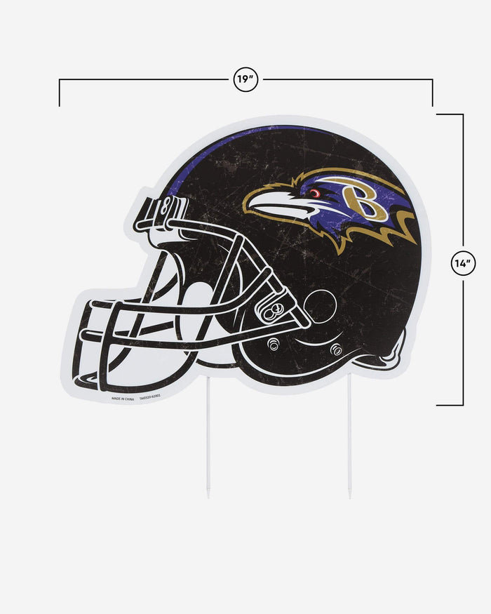Baltimore Ravens Home Field Stake Helmet Sign FOCO - FOCO.com