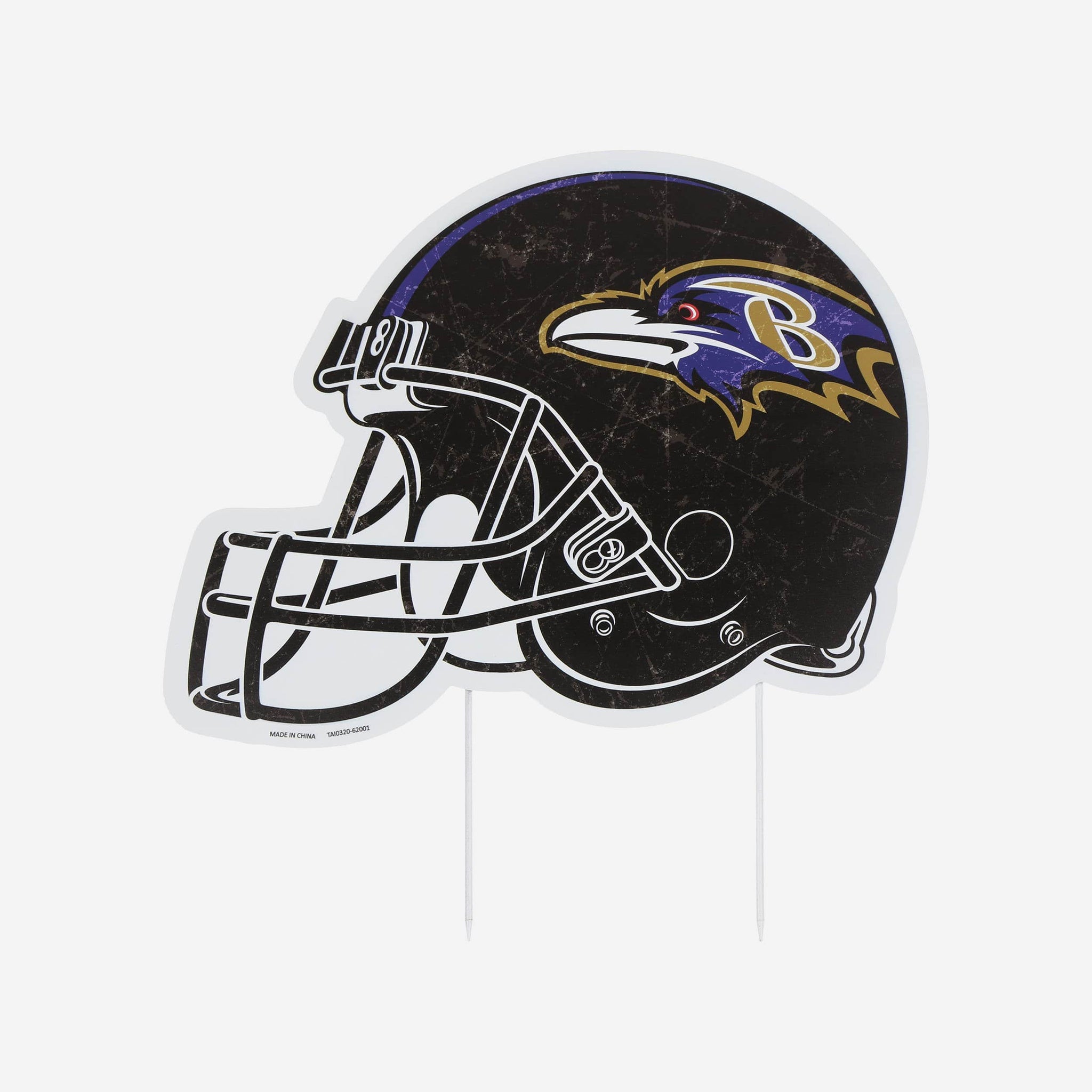 Baltimore Ravens Home Field Stake Helmet Sign FOCO Baltimore Ravens Home Field Stake Helmet Sign FOCO