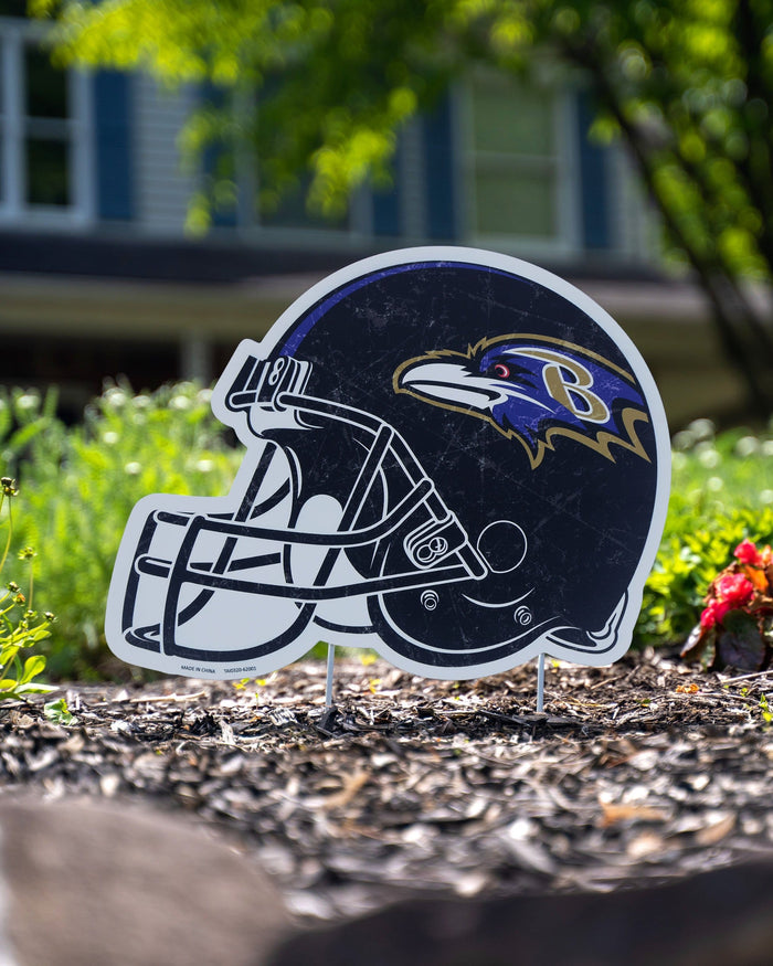 Baltimore Ravens Home Field Stake Helmet Sign FOCO - FOCO.com