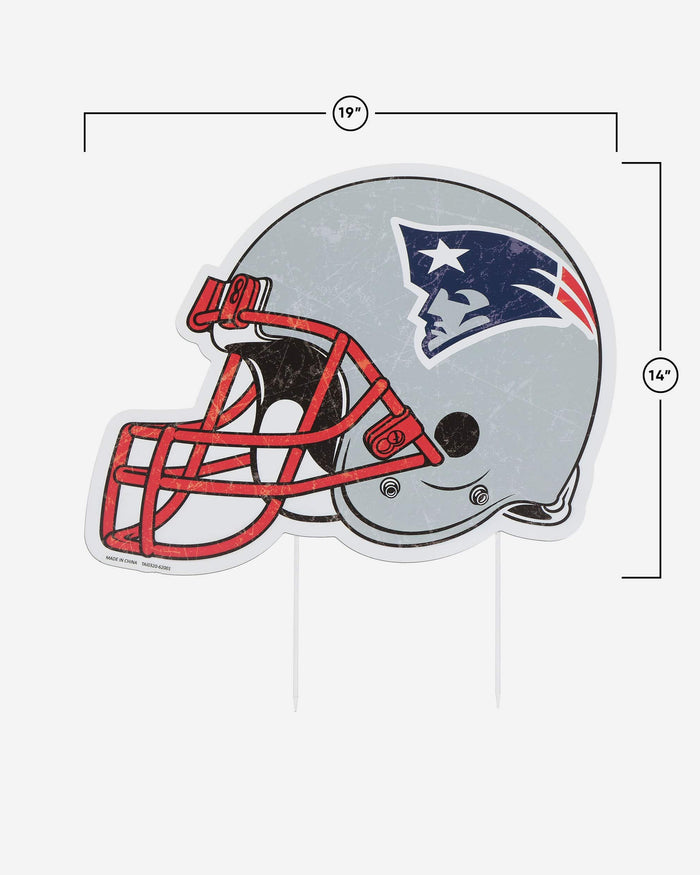 New England Patriots Home Field Stake Helmet Sign
