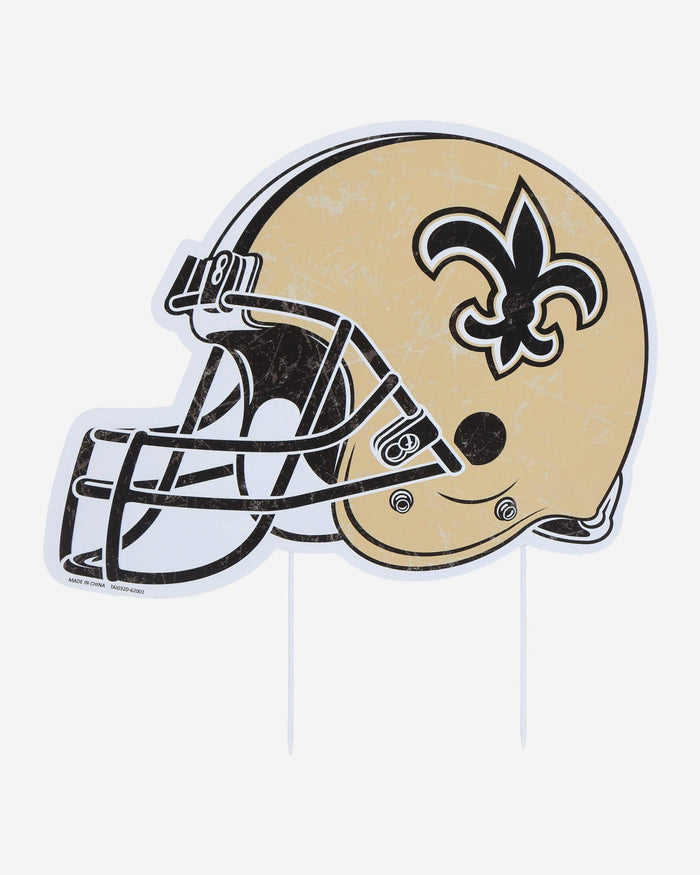 New Orleans Saints Home Field Stake Helmet Sign FOCO - FOCO.com