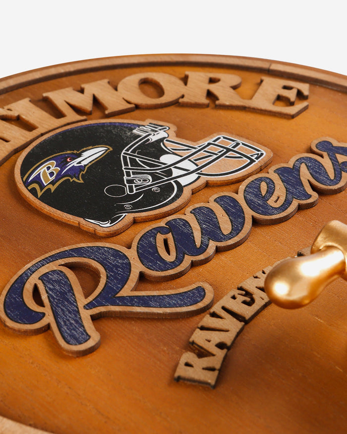 Baltimore Ravens Keg Tap Sign FOCO - FOCO.com