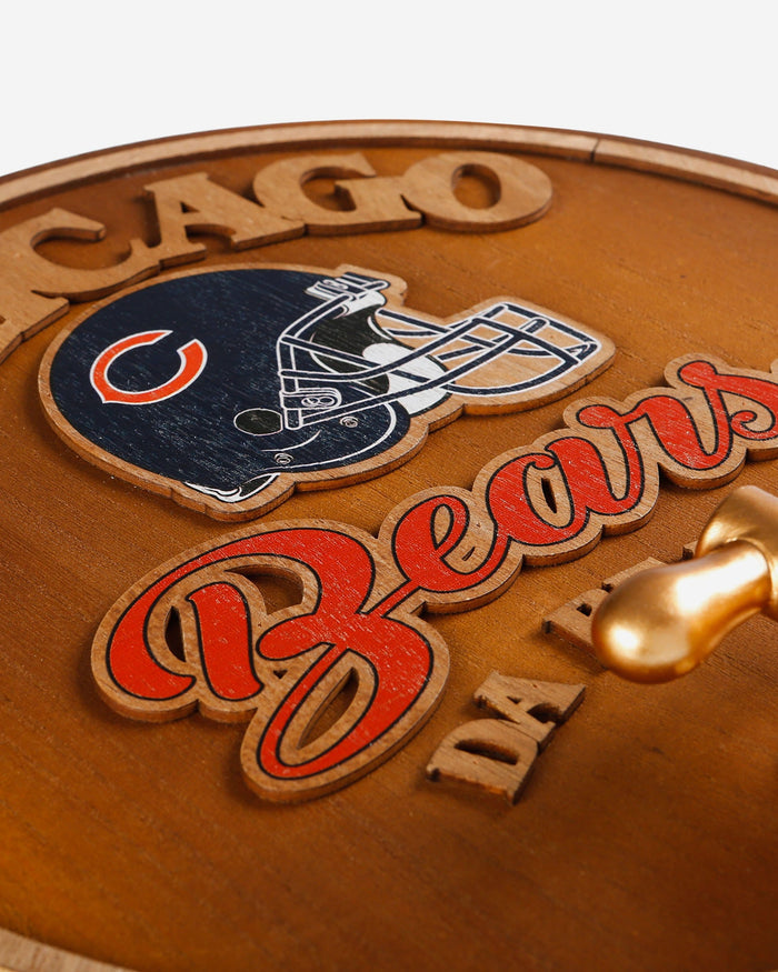 Chicago Bears Keg Tap Sign FOCO - FOCO.com