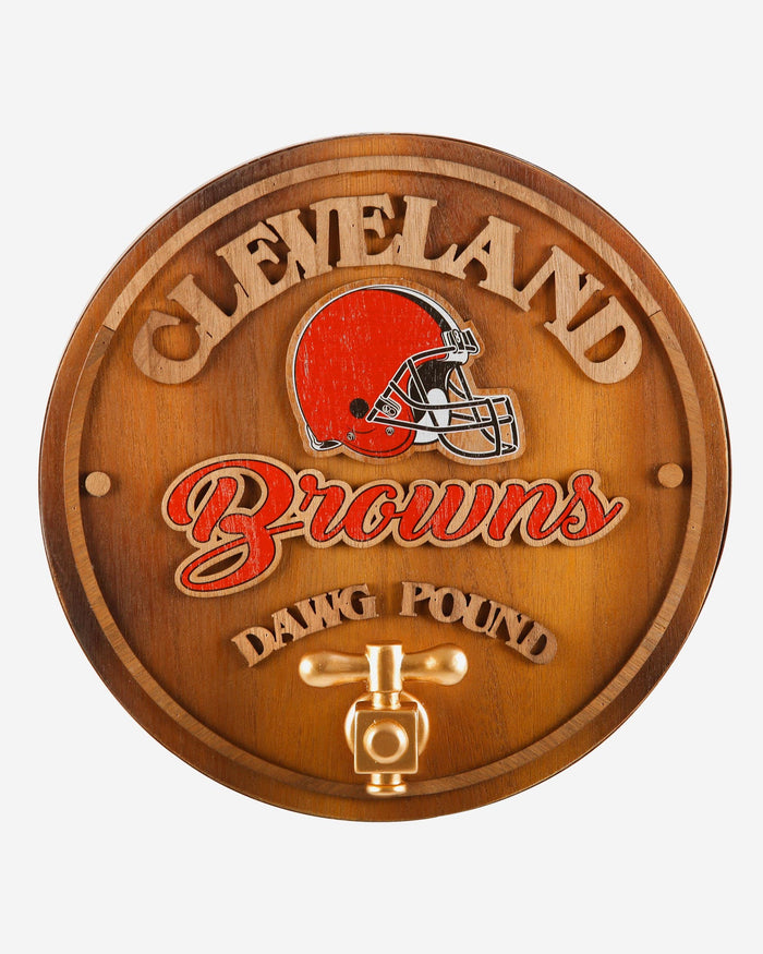 Cleveland Browns Keg Tap Sign FOCO - FOCO.com