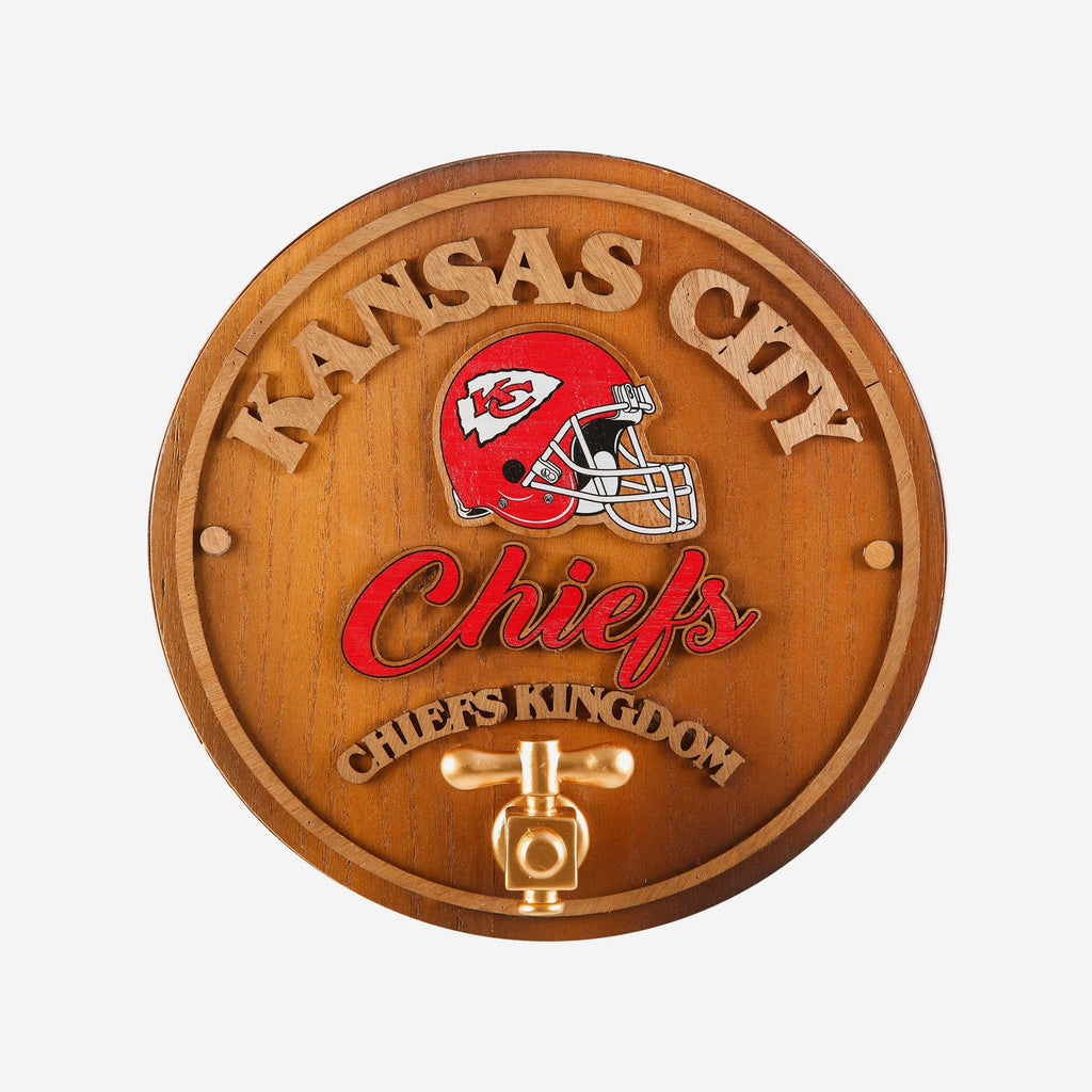 Kansas City Chiefs Keg Tap Sign FOCO - FOCO.com