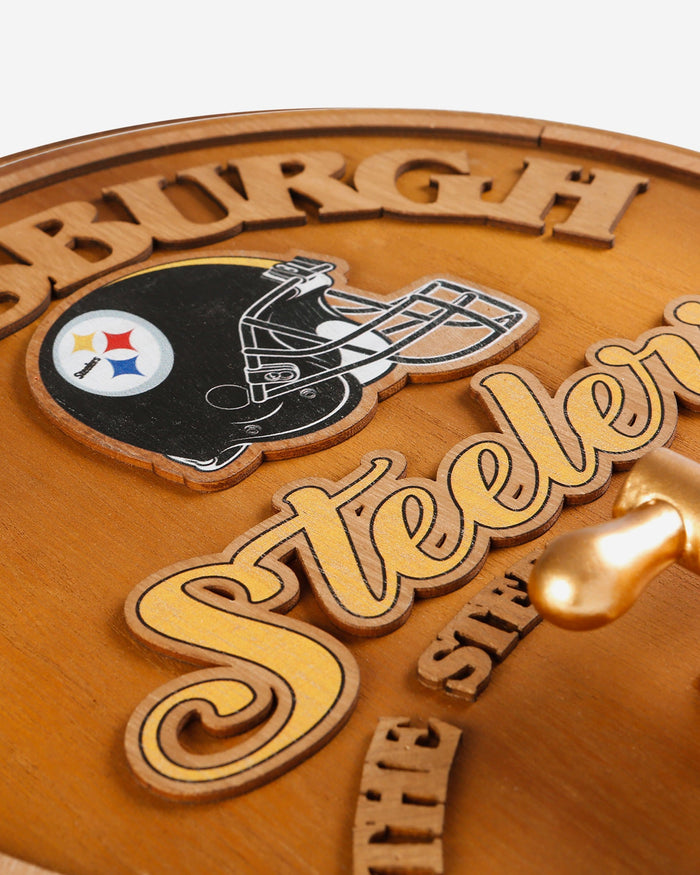 Pittsburgh Steelers Keg Tap Sign FOCO - FOCO.com
