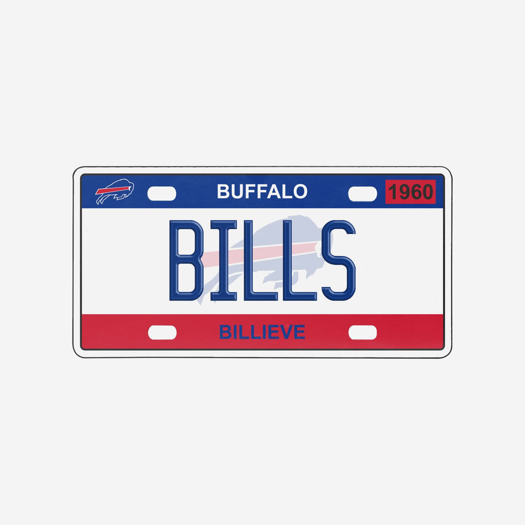 Buffalo Bills License Plate Wall Sign FOCO - FOCO.com