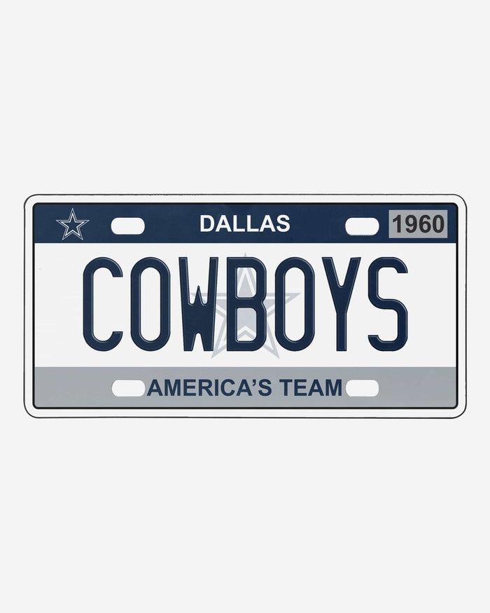 Dallas Cowboys License Plate Wall Sign FOCO - FOCO.com