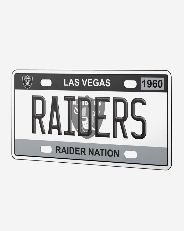 Las Vegas Raiders License Plate Wall Sign FOCO - FOCO.com