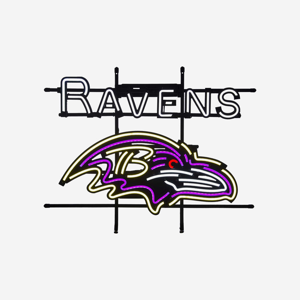 Baltimore Ravens Fancave LED Sign FOCO - FOCO.com