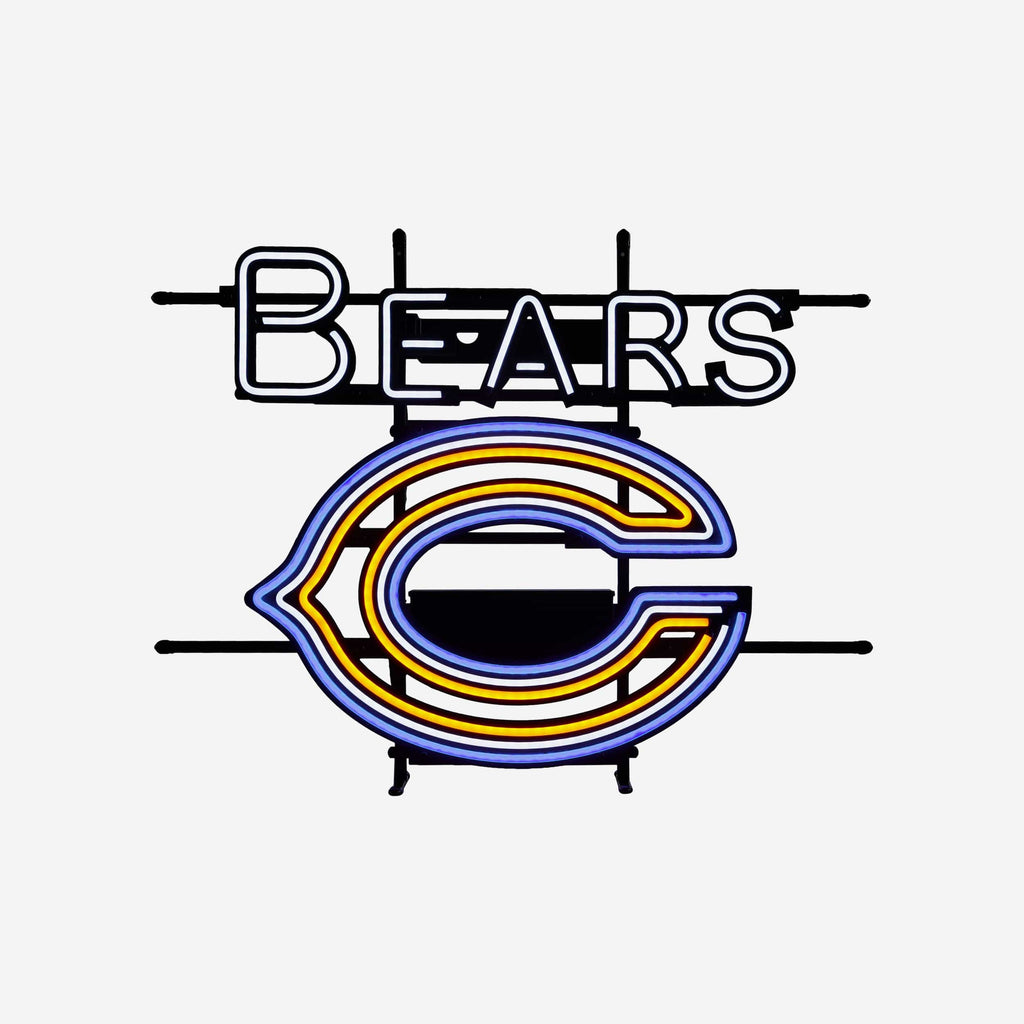Chicago Bears Fancave LED Sign FOCO - FOCO.com