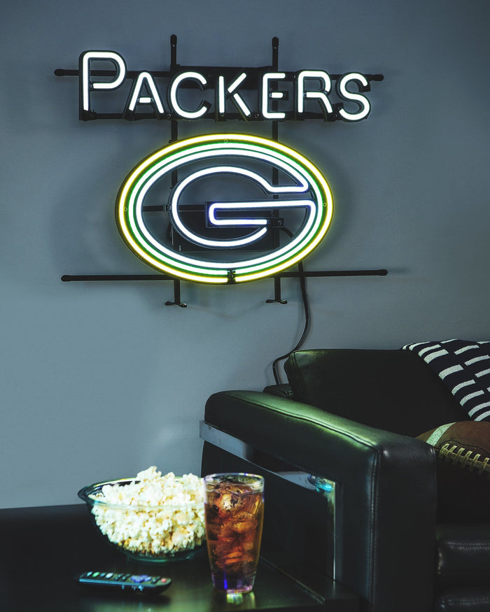 Green Bay Packers Fancave LED Sign FOCO - FOCO.com
