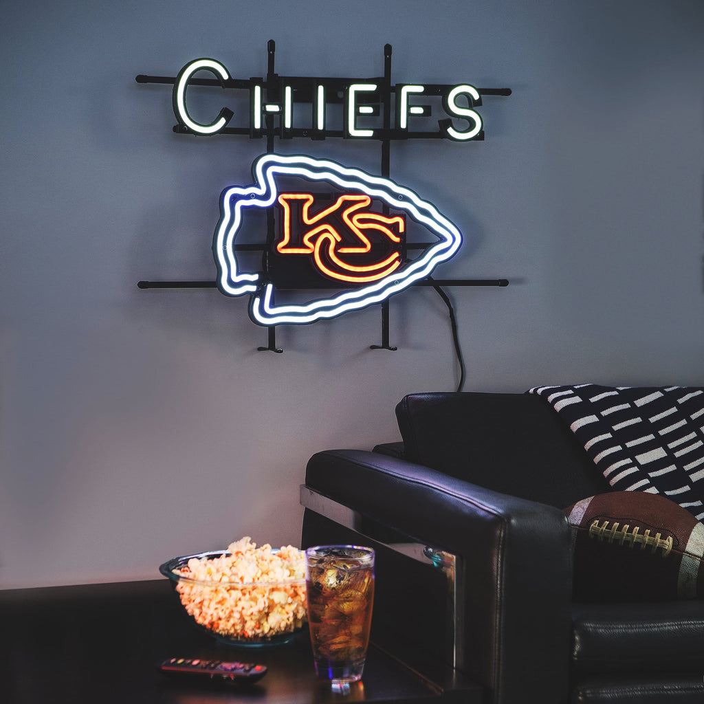 Kansas City Chiefs Fancave LED Sign FOCO