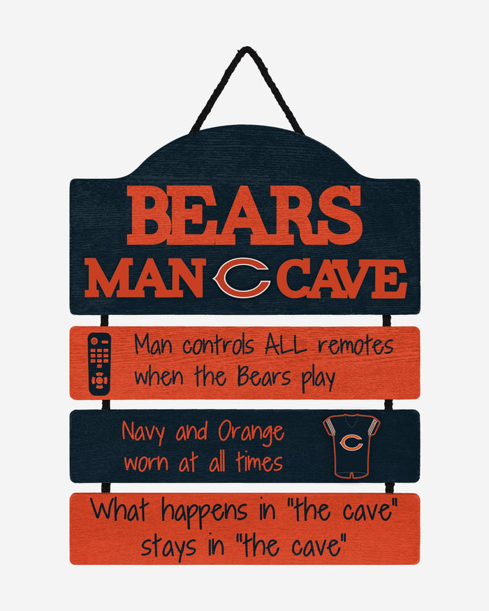 Chicago Bears Mancave Sign FOCO - FOCO.com
