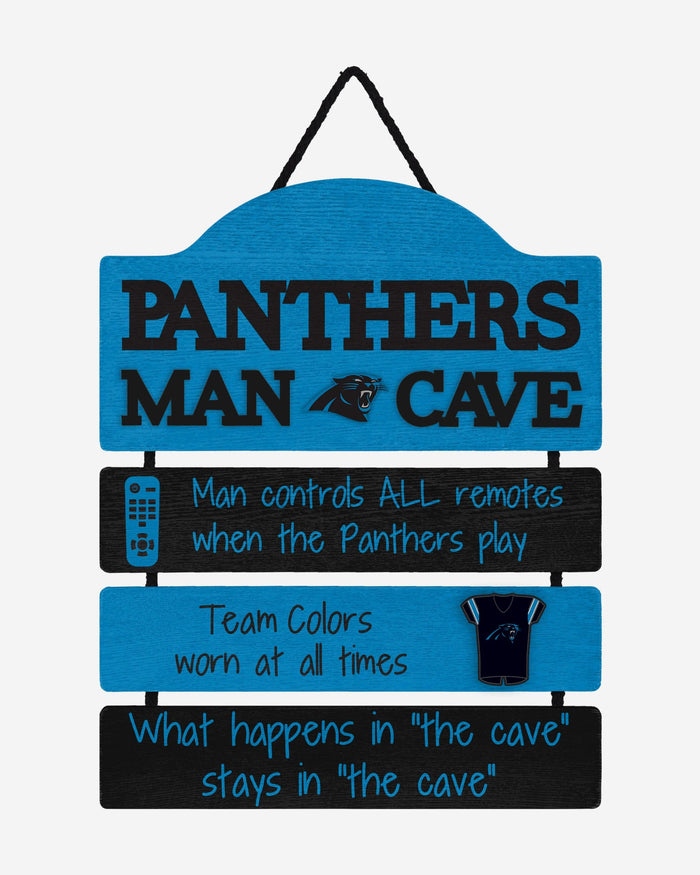 Carolina Panthers Mancave Sign FOCO - FOCO.com