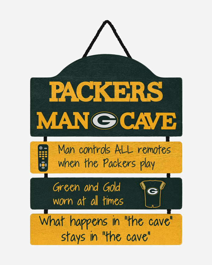Green Bay Packers Mancave Sign FOCO - FOCO.com