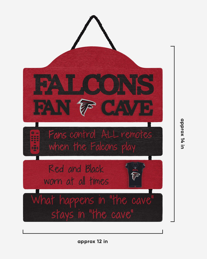 Atlanta Falcons Mancave Sign FOCO - FOCO.com