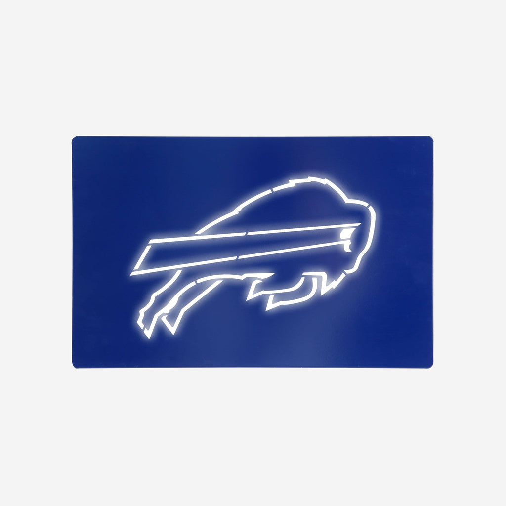 Buffalo Bills Metal Light Up Logo Sign FOCO - FOCO.com