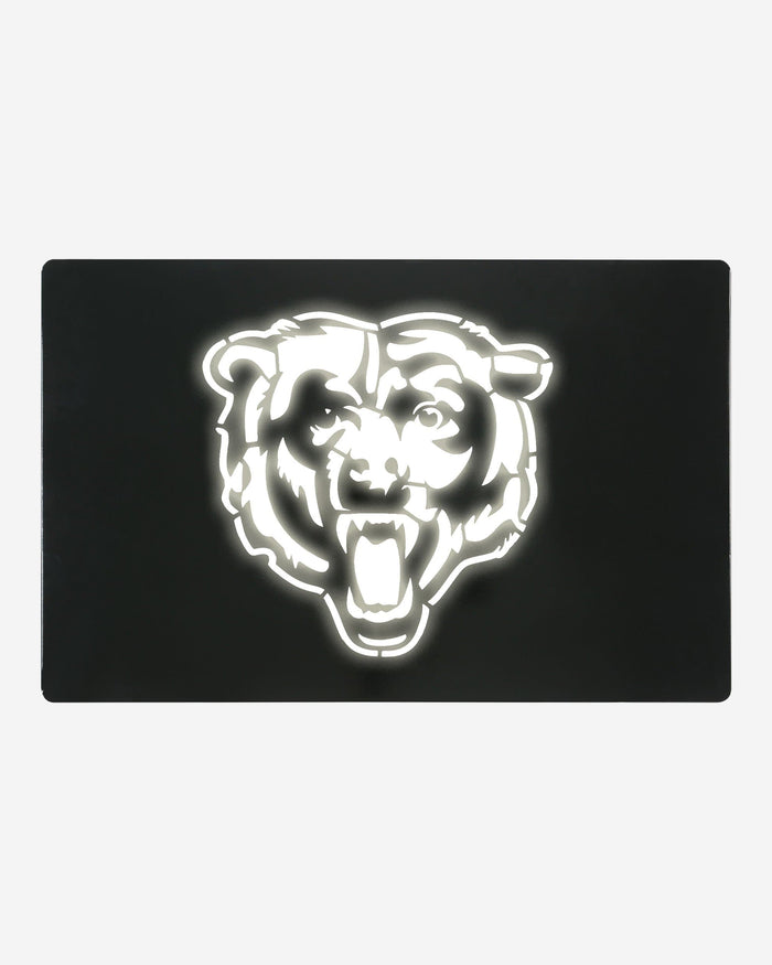 Chicago Bears Metal Light Up Logo Sign FOCO - FOCO.com
