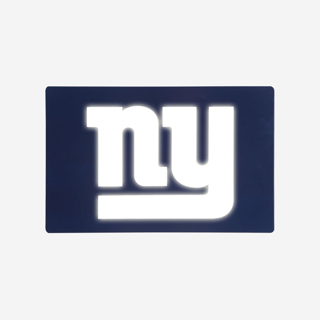 New York Giants Metal Light Up Logo Sign FOCO - FOCO.com