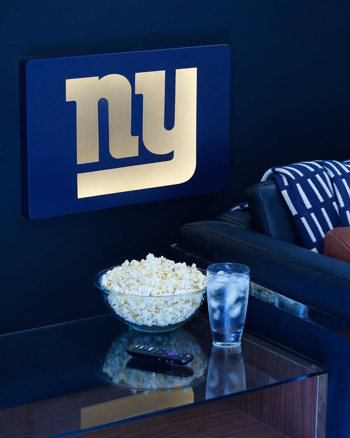 New York Giants Metal Light Up Logo Sign FOCO - FOCO.com