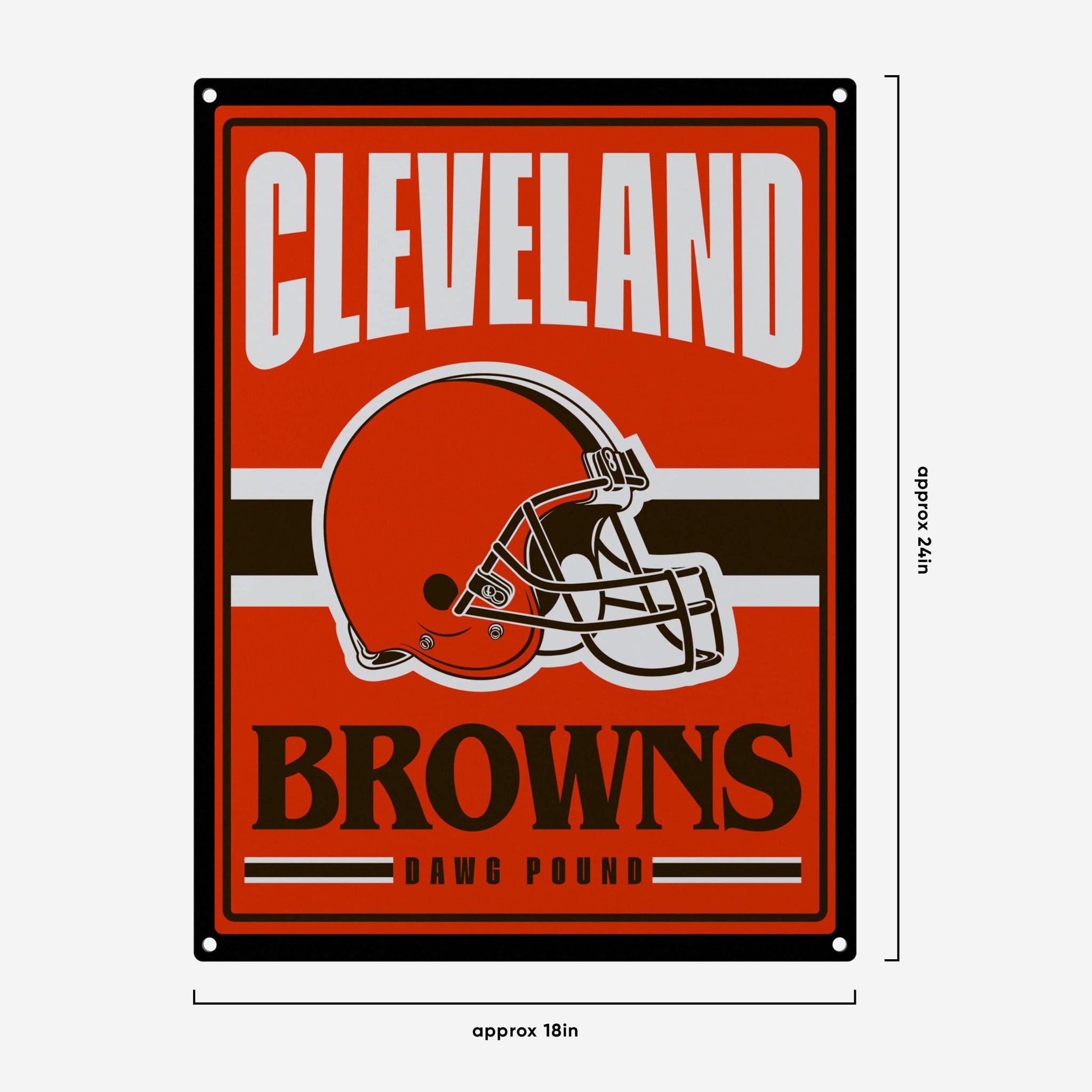 CLEVELAND BROWNS (est. 1946) Embroidered 3.75" X 4.75" Vintage NFL - Foto 5