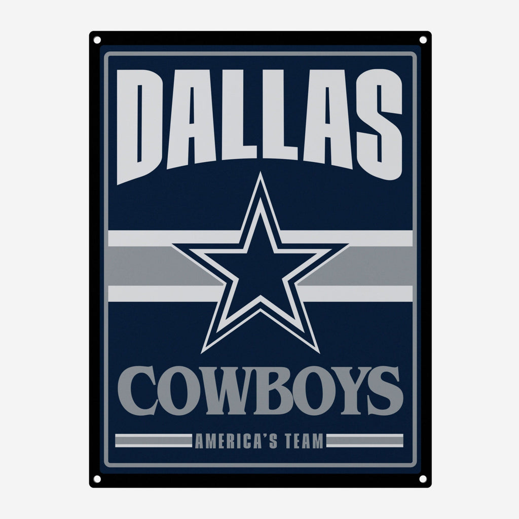 Dallas Cowboys Metal Tacker Wall Sign FOCO - FOCO.com
