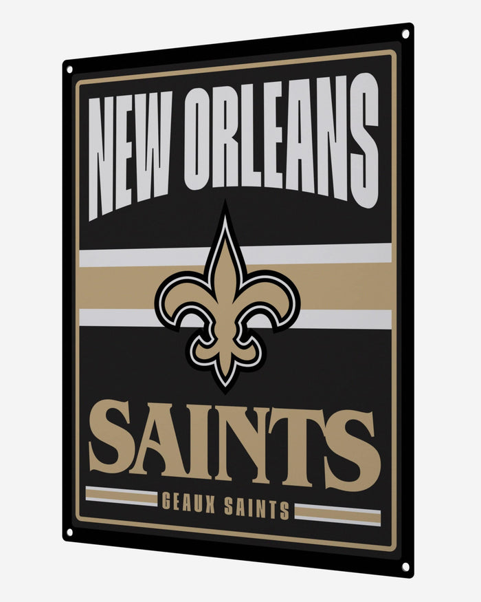New Orleans Saints Metal Tacker Wall Sign FOCO - FOCO.com