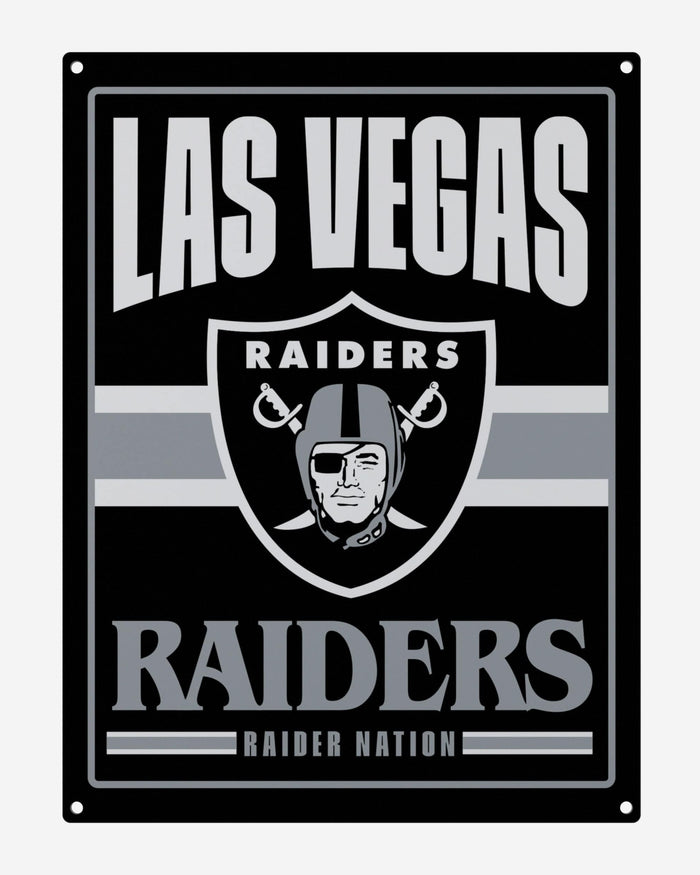 Las Vegas Raiders 15 Round LED Lit Wall Sign