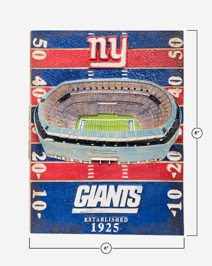 New York Giants Metlife Stadium Wall Plaque FOCO - FOCO.com