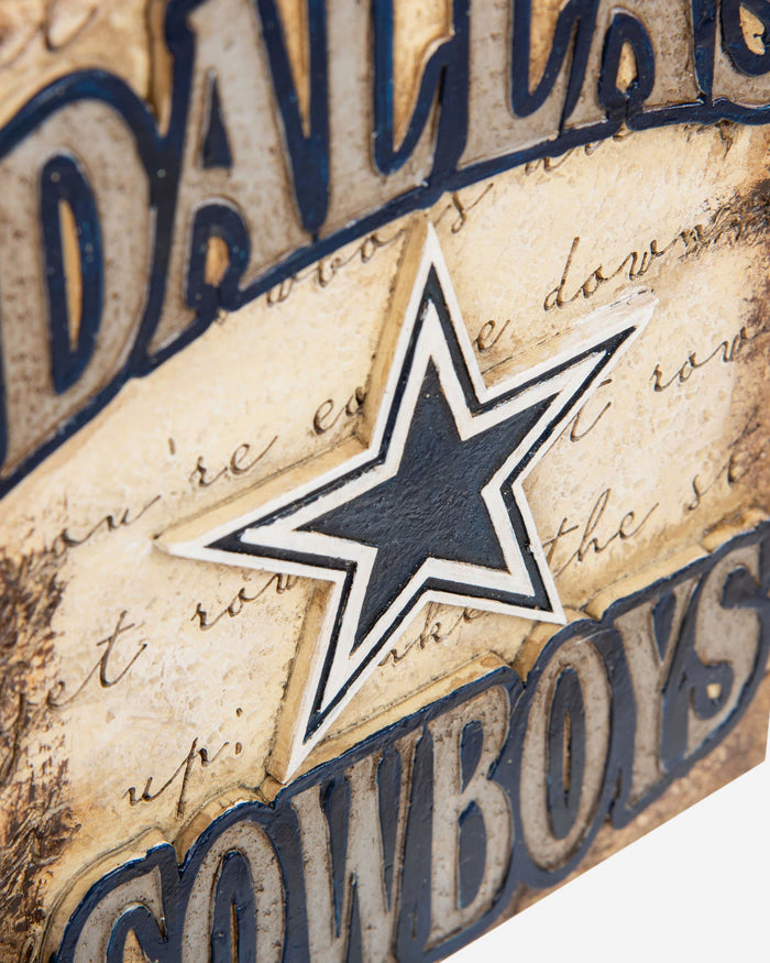 Dallas Cowboys Team Logo Wall Plaque FOCO - FOCO.com