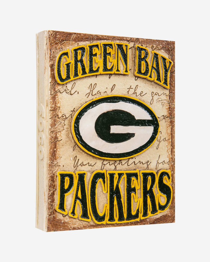Green Bay Packers Team Logo Wall Plaque FOCO - FOCO.com