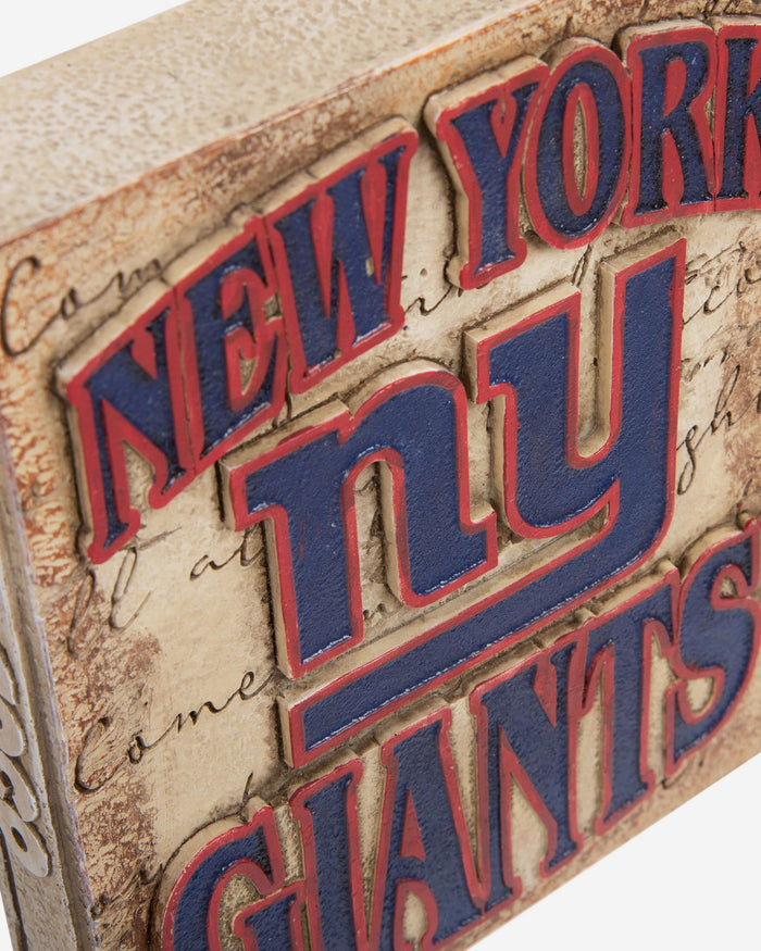 New York Giants Team Logo Wall Plaque FOCO - FOCO.com
