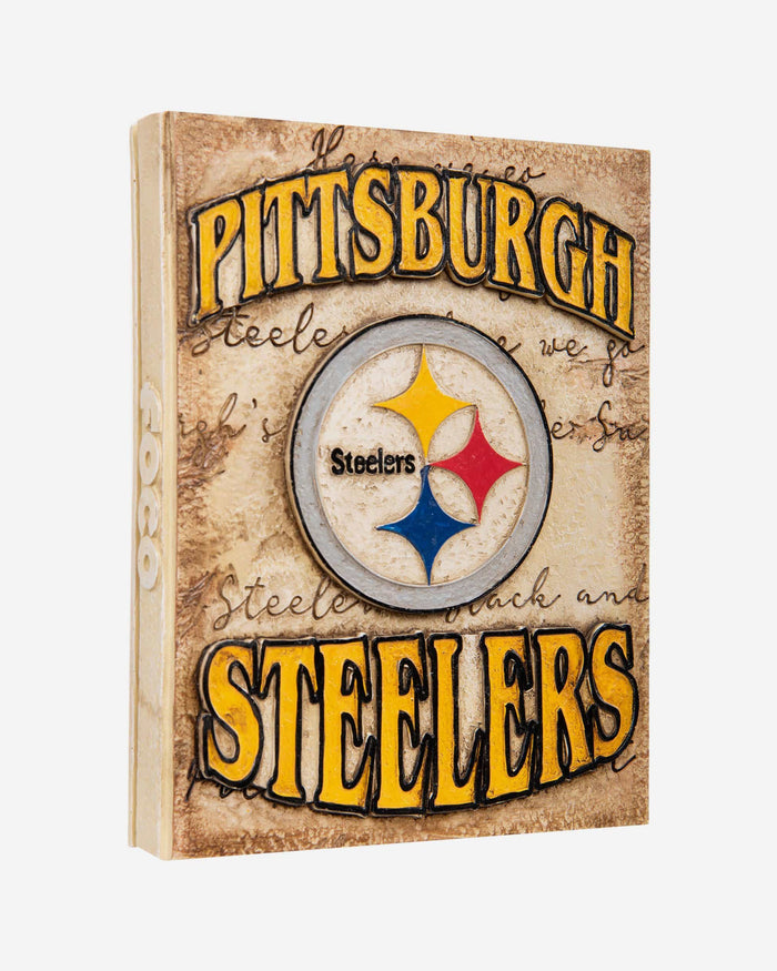 Pittsburgh Steelers Team Logo Wall Plaque FOCO - FOCO.com