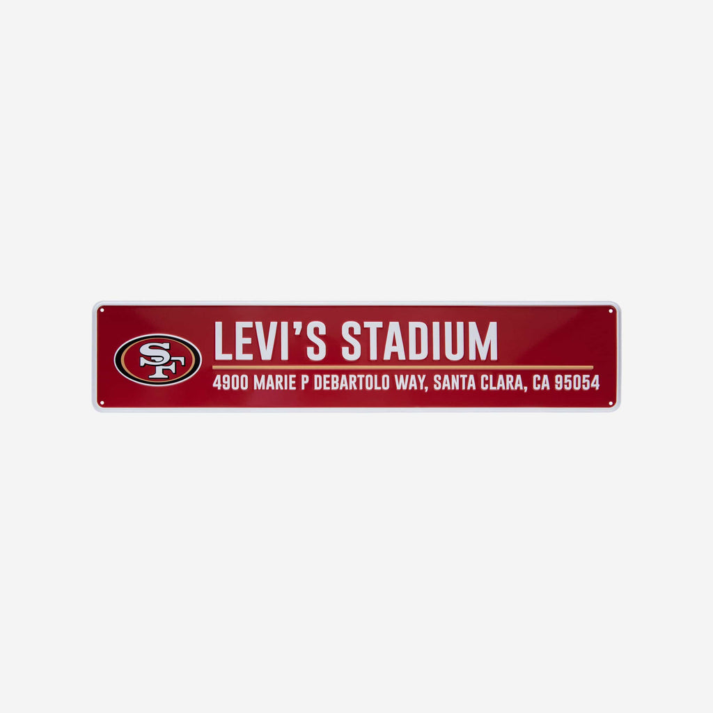 San Francisco 49ers Stadium Street Sign FOCO - FOCO.com