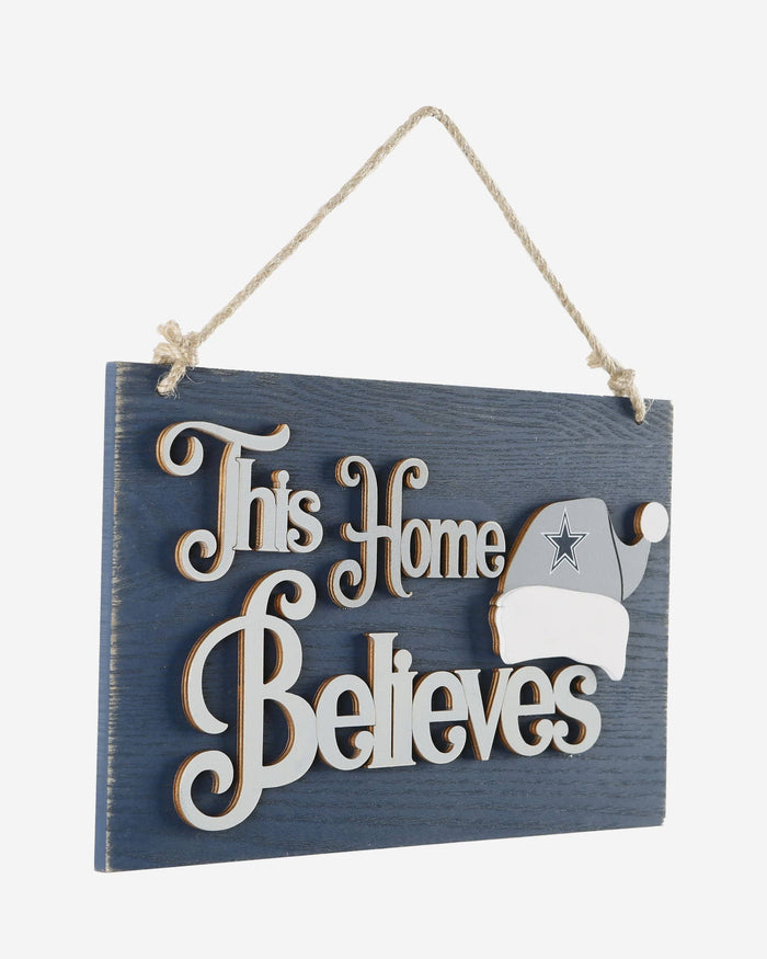 Dallas Cowboys This Home Believes Wall Sign FOCO - FOCO.com