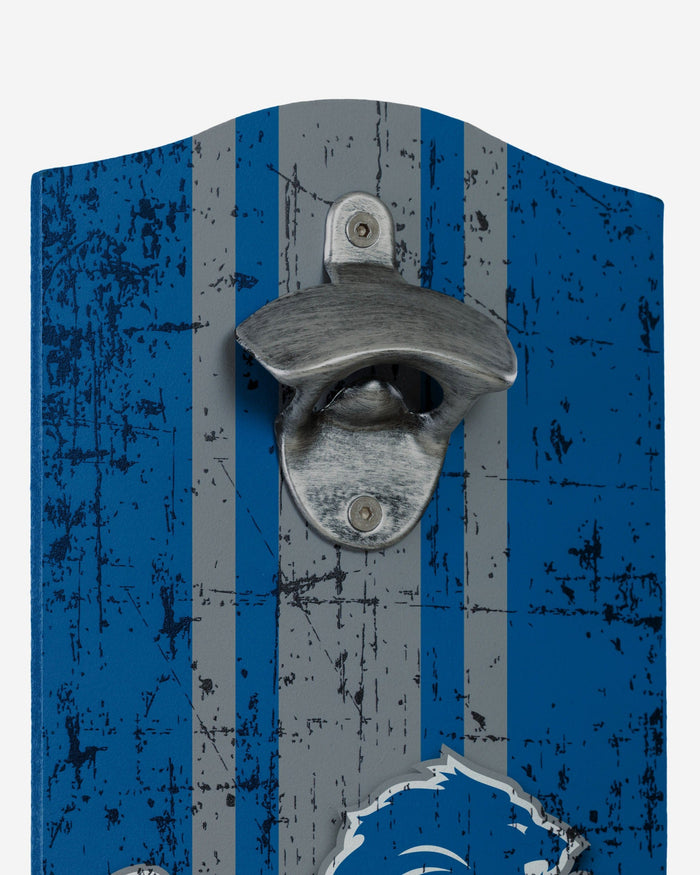 Detroit Lions Wooden Bottle Cap Opener Sign FOCO - FOCO.com