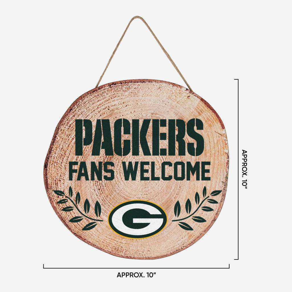 Green Bay Packers Wood Stump Sign FOCO