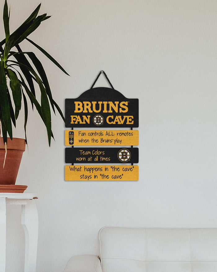 Boston Bruins Mancave Sign FOCO - FOCO.com