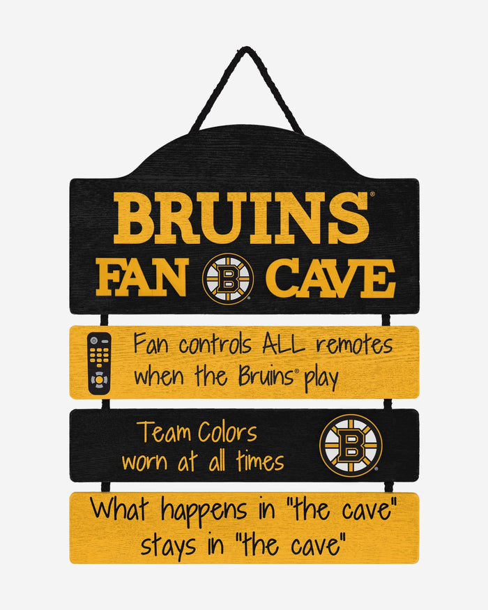 Boston Bruins Mancave Sign FOCO - FOCO.com