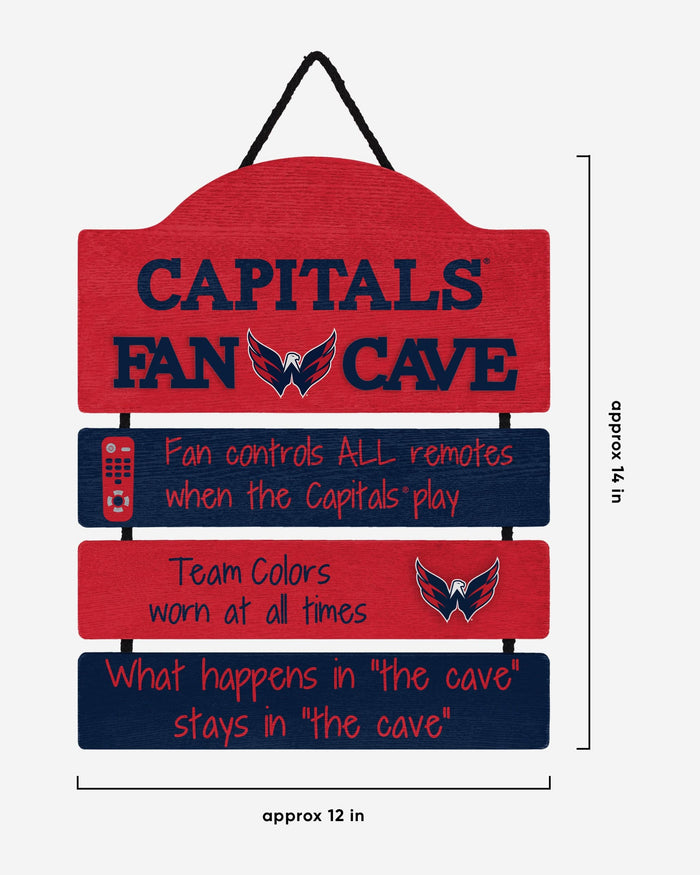 Washington Capitals Mancave Sign FOCO - FOCO.com